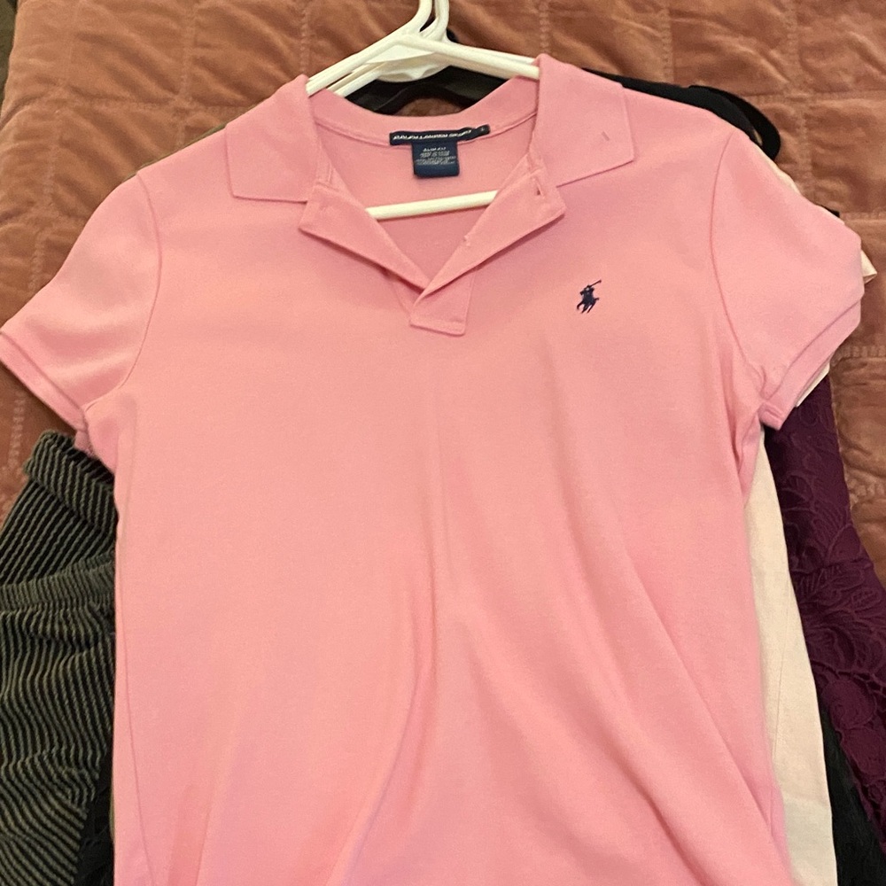 Polo by Ralph Lauren Pink Short Sleeve Tee